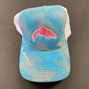 SIMMS trout adjustable mesh trucker hat